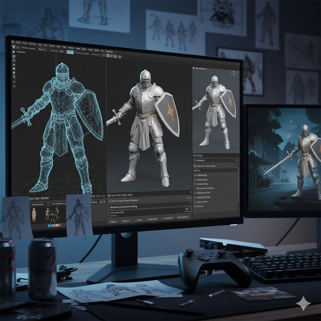 Realtidsgrafik för Spel